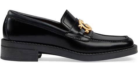 gucci interlocking heels|gucci g-locking loafers.